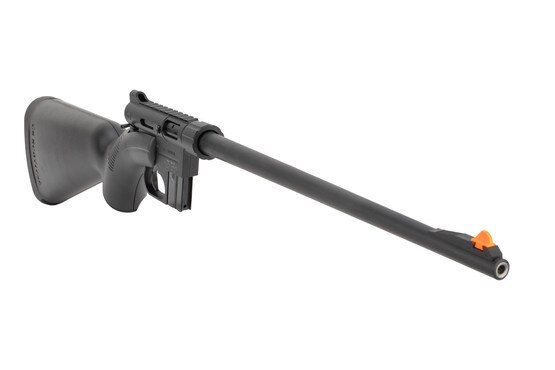 Henry AR-7 22lr rimfire rifle features a 16 inch barrel